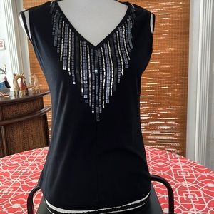 Sequin top. Size M.  NEW